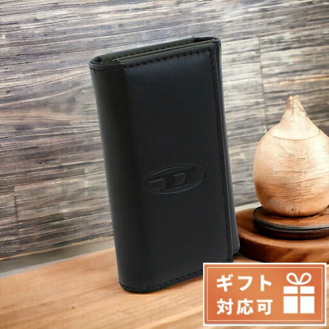 美品 ディーゼル DIESEL 6連キーケース 本革/ブラック 新品未使用 DIESEL ディーゼル 6連ブラック キーケース レザー