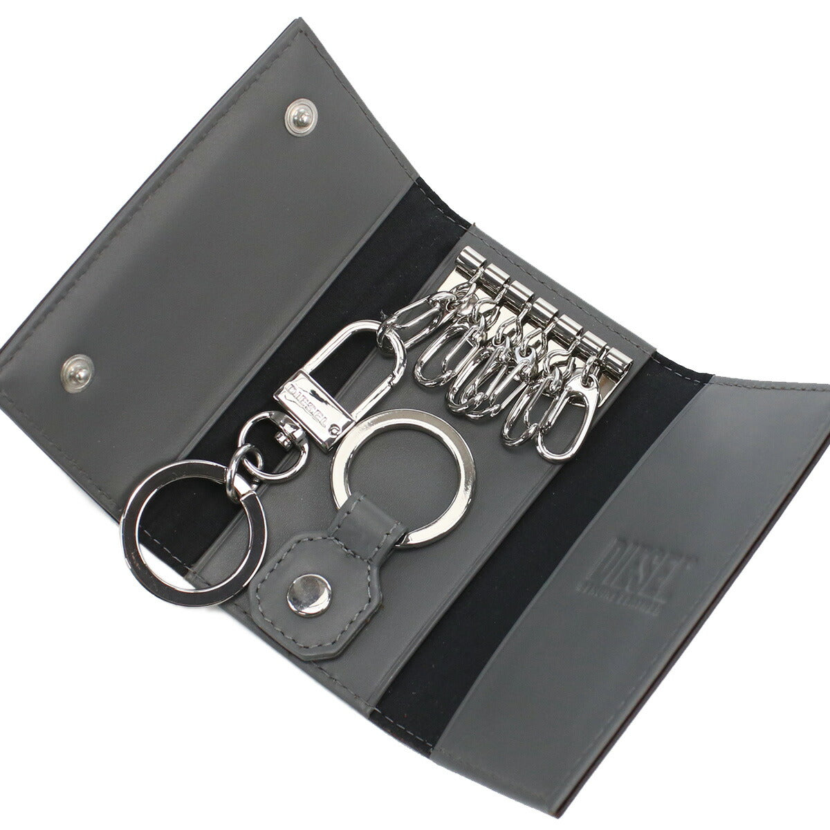 ディーゼル 6連キーケース メンズ レザー インド X09010 ブラウン系 小物 DIEX09010021