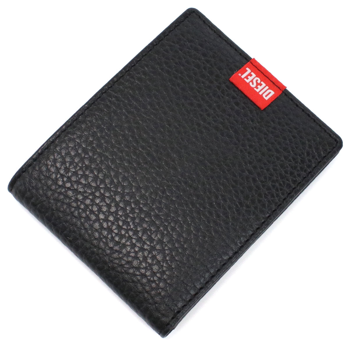 ディーゼル 二つ折り財布 メンズ レザー インド X09012 ブラック 財布 DIEX09012011