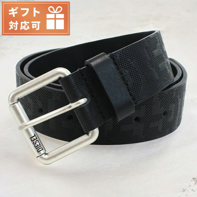 ディーゼル ベルト メンズ ブランド DIESEL レザー イタリア X09739 ブラック 小物 選べるモデル DIEX09739A