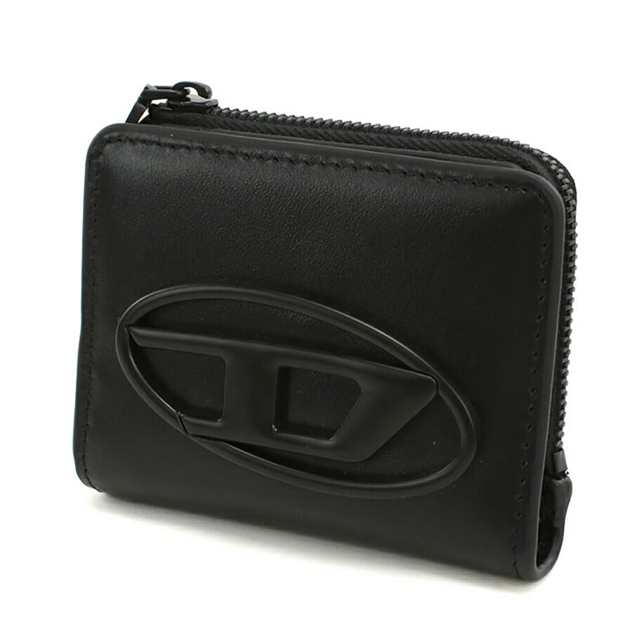 ディーゼル カードケース メンズ ブランド DIESEL レザー X10124 ブラック 財布 DIEX10124011