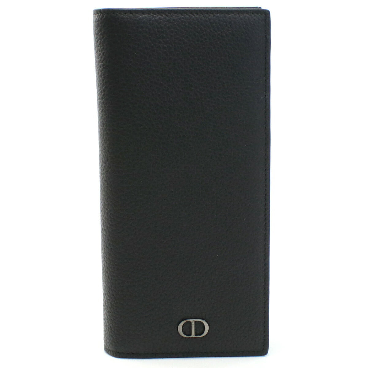 ディオール 長財布ニ折小銭入付き メンズ カーフ イタリア 2ESBC002 ブラック 財布 DIO2ESBC002021