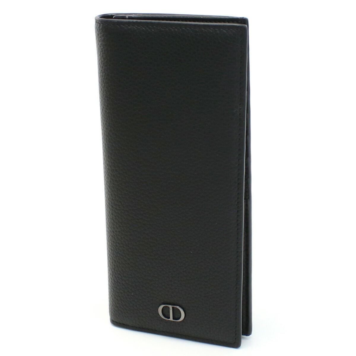 ディオール 長財布ニ折小銭入付き メンズ カーフ イタリア 2ESBC002 ブラック 財布 DIO2ESBC002021