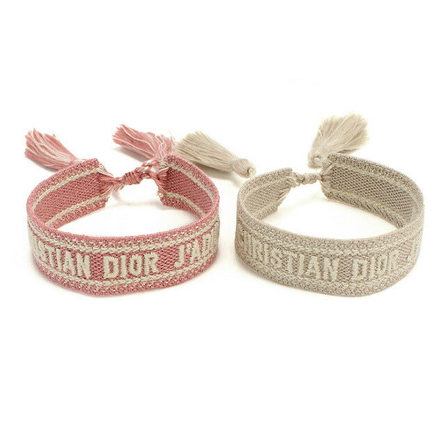 ディオール ブレスレット レディース ブランド Christian Dior イタリア B0961 LIGHT PINK GREY ピンク系 ベージュ系 アクセサリー DIOB0961041