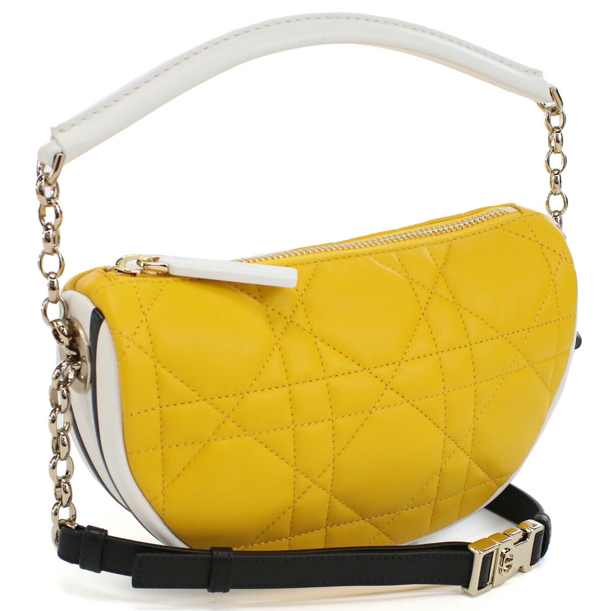 ディオール セミショルダー レディース ラムスキン イタリア M7200 イエロー系 マルチカラー バッグ DIOM7200011