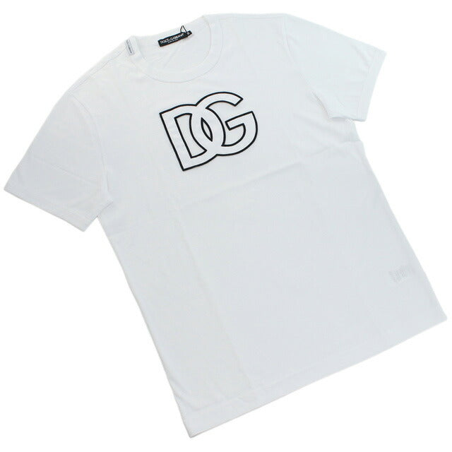 ドルチェ&ガッバーナ Tシャツ メンズ ブランド コットン100% イタリア G8PL5Z ホワイト系 ファッション 選べるモデル DOLG8PL5ZA