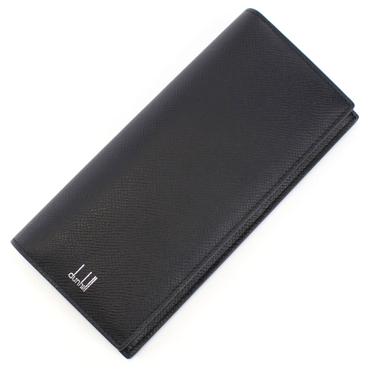 ダンヒル 長財布二折 メンズ カタオシ レザー イタリア 18F2100CA BLACK ブラック 財布 DUN18F2100CA011