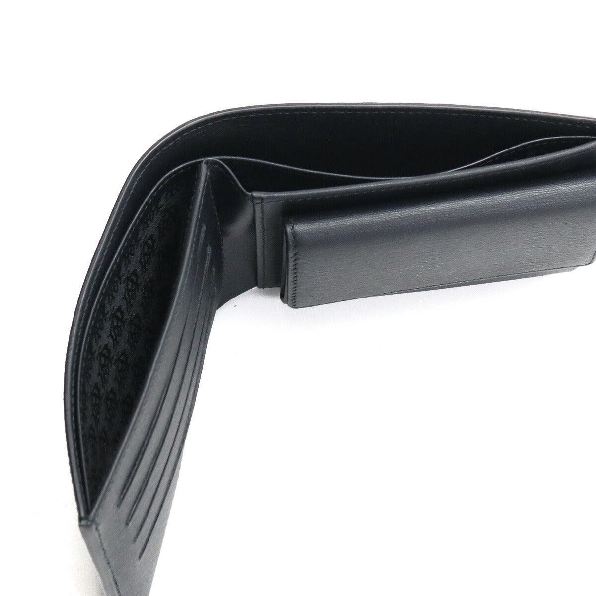 ダンヒル 二つ折り財布 メンズ レザー タイ 19F2F32SG ブラック 財布 DUN19F2F32SG011