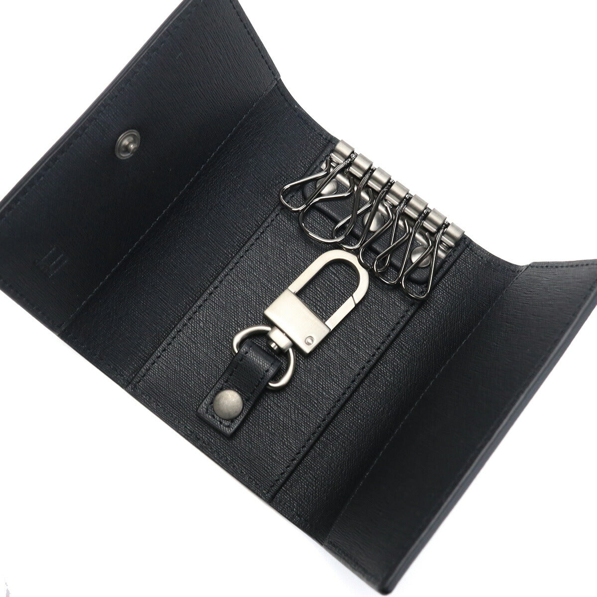 ダンヒル 6連キーケース メンズ レザー タイ 19F2F50SG BLACK ブラック 小物 DUN19F2F50SG011