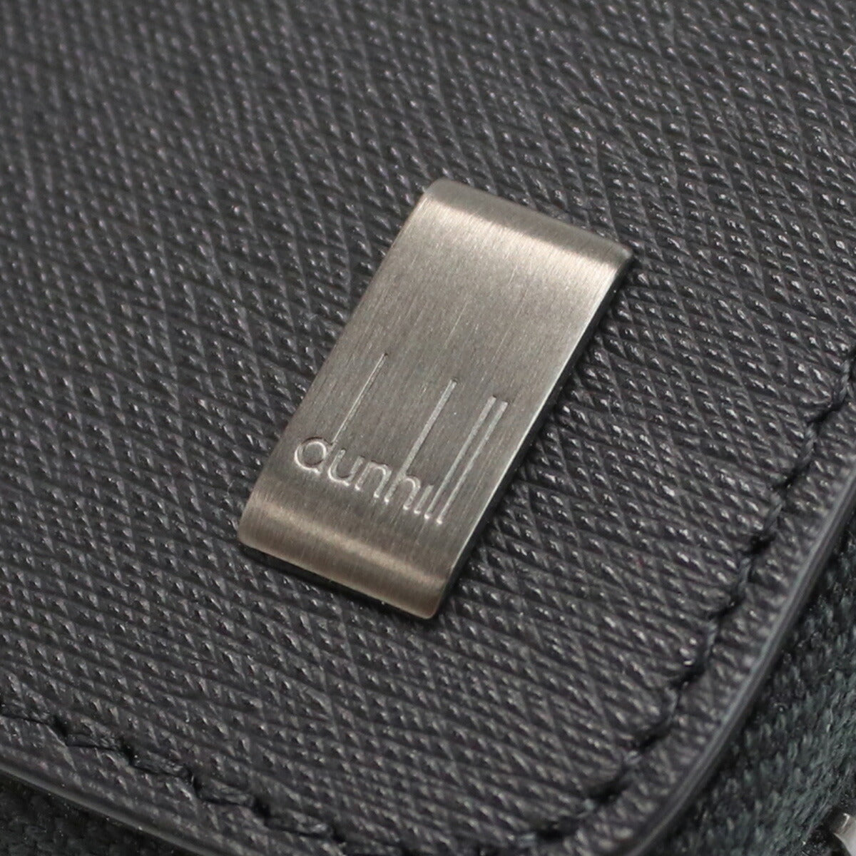 ダンヒル 長財布ラウンドファスナー メンズ カタオシ レザー タイ 21FS218SG BLACK ブラック 財布 DUN21FS218SG011