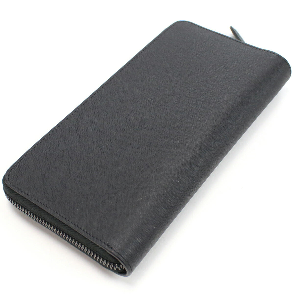 ダンヒル 長財布ラウンドファスナー メンズ カタオシ レザー タイ 21FS218SG BLACK ブラック 財布 DUN21FS218SG011