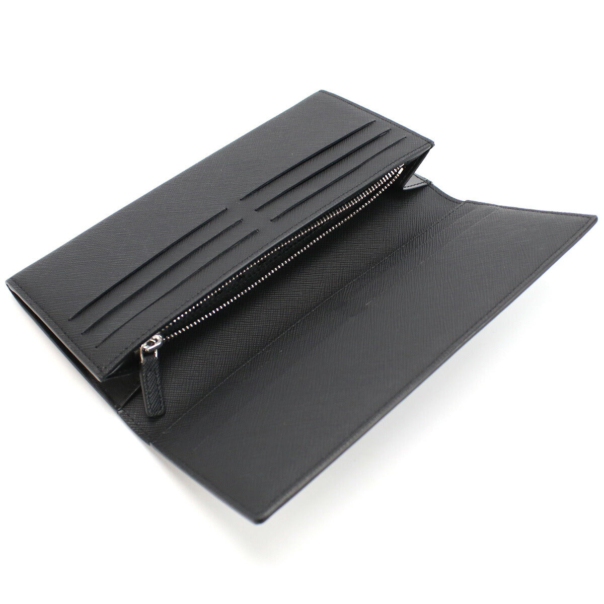 ダンヒル 長財布ニ折小銭入付き メンズ カタオシ レザー タイ 22R2P12PS BLACK ブラック 財布 DUN22R2P12PS011