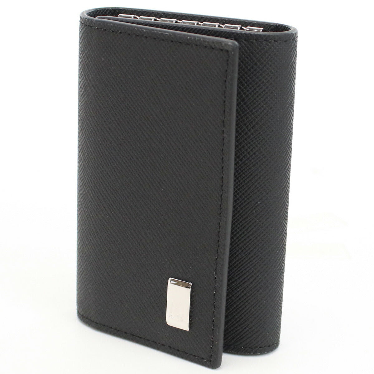 ダンヒル 6連キーケース メンズ カタオシ レザー タイ 22R2P14PS BLACK ブラック 小物 DUN22R2P14PS011