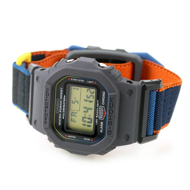 DW-5600MNC-8A2DR |卡西欧 G-Shock 5600 新款布带系列石英电池供电