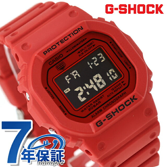 新品未使用品　カシオ G-SHOCK DW-5600RE G-SHOCK カシオ CASIO Gショック 5600 SERIES DW-5600R-1AJF 初代