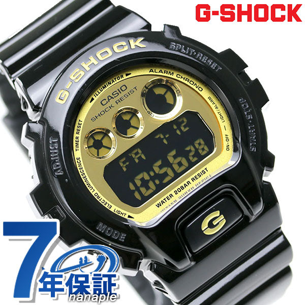 【未使用レベル超美品】G-SHOCK DW-6900CB ブラック×ゴールド gショック ジーショック G-SHOCK Crazy Colors ブラック