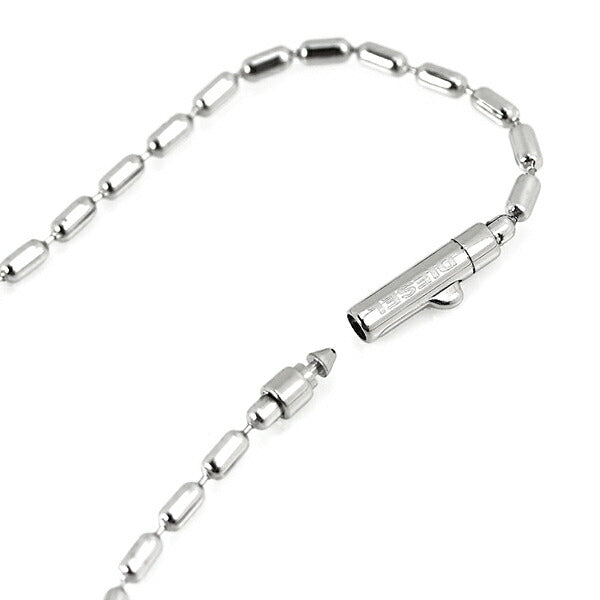 ディーゼル ネックレス ドッグタグ ダブルプレート ジュエリー アクセサリー メンズ DX0011040 DIESEL シルバー/ブラック 記念品 プレゼント ギフト DX0011040