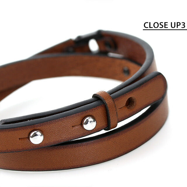 ディーゼル ブレスレット DIESEL レザー 2重 ダブル メンズ DX0984040 ブラウン アクセサリー 記念品 プレゼント ギフト DX0984040