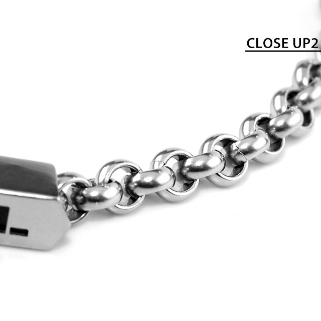 ディーゼル ブレスレット メンズ レディース ブランド ステンレススチール DX0993040 シルバー アクセサリー DX0993040