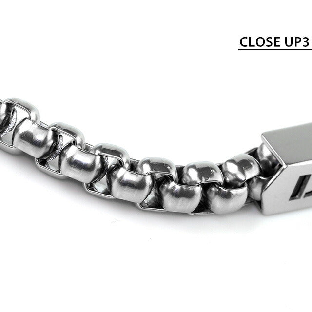 ディーゼル ブレスレット メンズ レディース ブランド ステンレススチール DX0993040 シルバー アクセサリー DX0993040