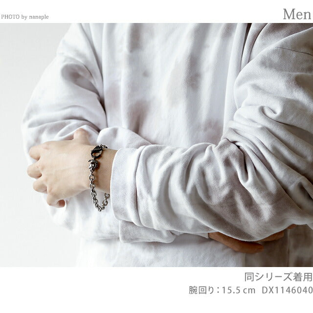 ディーゼル ブレスレット メンズ レディース ブランド ステンレススチール DX1146040 シルバー アクセサリー DX1146040