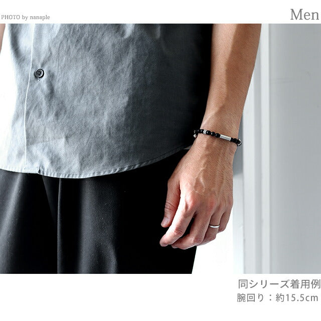 ディーゼル ブレスレット DIESEL ステンレススチール メンズ レディース DX1151040 ブラック シルバー アクセサリー DX1151040