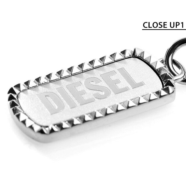 ディーゼル ネックレス メンズ レディース ブランド ステンレススチール ドッグタグ DX1455040 シルバー アクセサリー DX1455040
