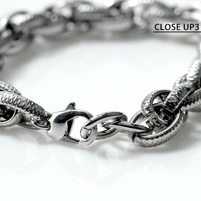 ディーゼル ブレスレット メンズ レディース ブランド チェーン ステンレススチール DX1514040 シルバー アクセサリー DX1514040