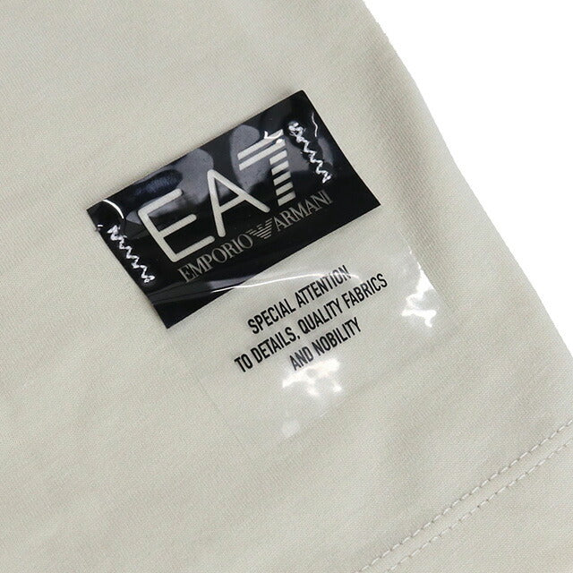 イーエーセブン Tシャツ メンズ ブランド EA7 トルコ 3LPT15 PELICAN ベージュ系 ウェア 選べるモデル EA73LPT15C
