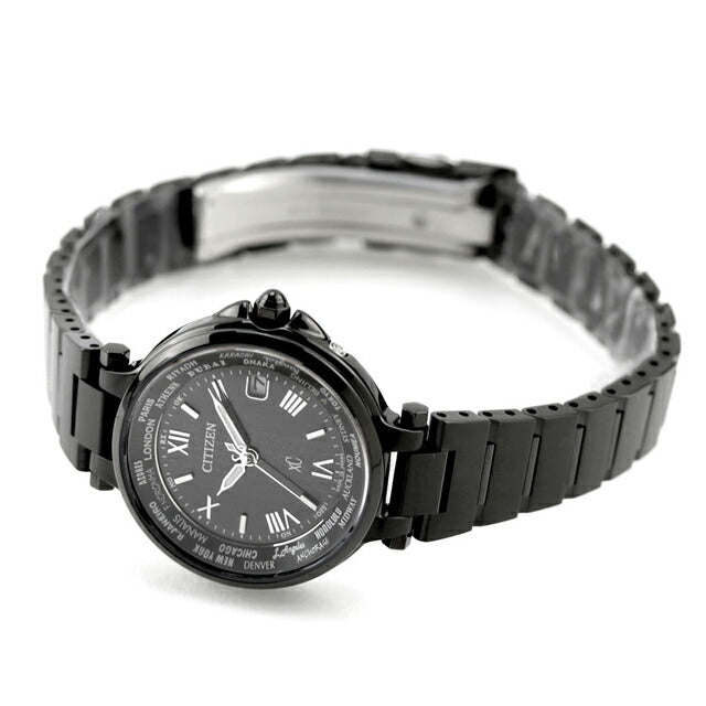 Citizen CrossCy Basic Collection Photogenerated Eco-Drive Radio Watch Brand Women&
