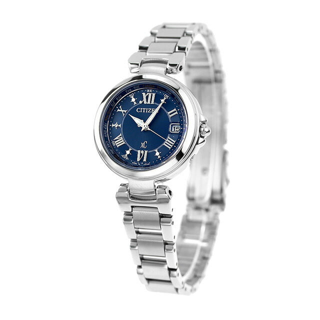 公民Crosscy Eco Drive太阳能电台Happy Flight EC1030-50L Citizen XC观看品牌女性EC1030-50L