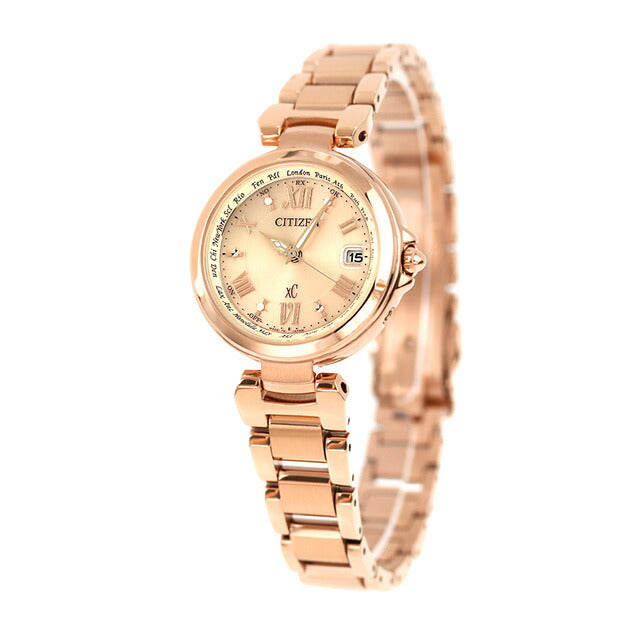 Citizen CrossCy Eco Drive Solar Radio Happy Flight EC1032-54X CITIZEN xC Watch Brand Women&