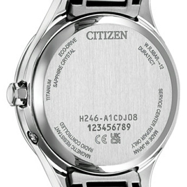 EC1160-71L | シチズン クロスシー Limited Pair Model DEAR Collection 光発電エコドライブ電波