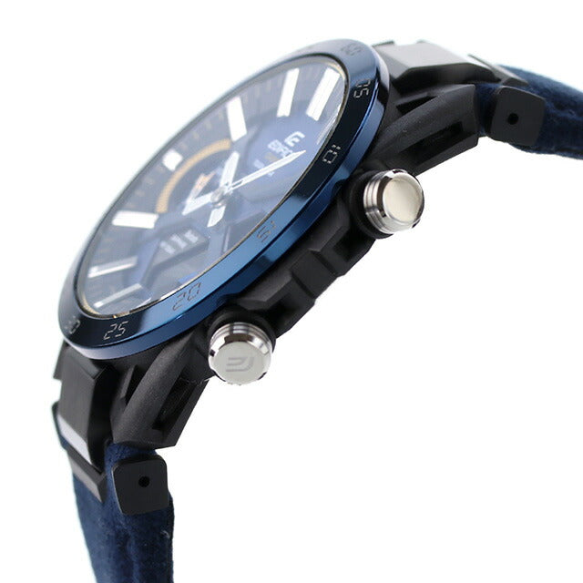 エディフィス EDIFICE ソーラー ECB-2000SS-2A カシオウオッチ50周年記念 サスペンション Bluetooth メンズ 腕時計 ブランド カシオ casio アナデジ ECB-2000SS-2ADR