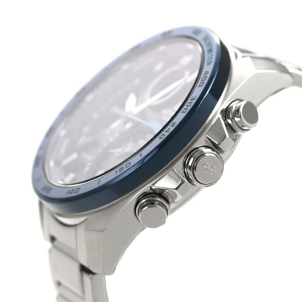カシオ エディフィス 海外モデル ソーラー ECB-900 メンズ アナデジ ECB-900DB-1BDR CASIO EDIFICE 腕時計 Bluetooth ブラック ブルー ECB-900DB-1BDR
