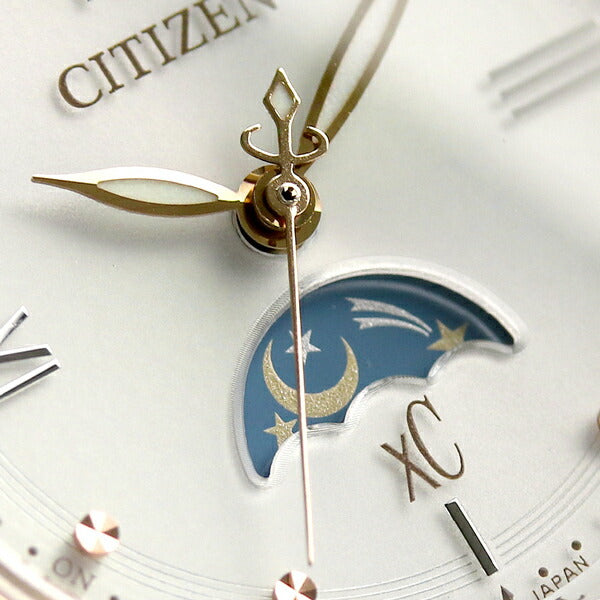 Citizen Crosscy Collection Eco-Drive太阳能电台EE1004-57A公民XC观看品牌女性EE1004-57A