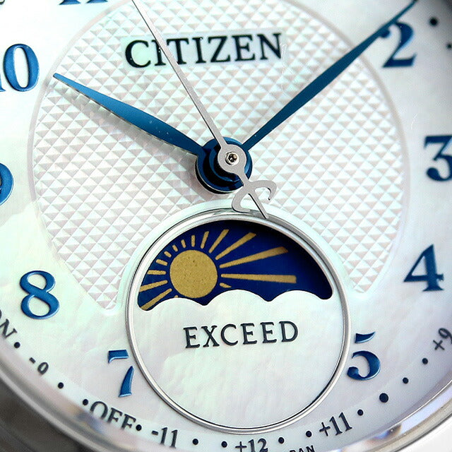 Citizen Exceed Eco-Drive Radio Watch Brand Women&
