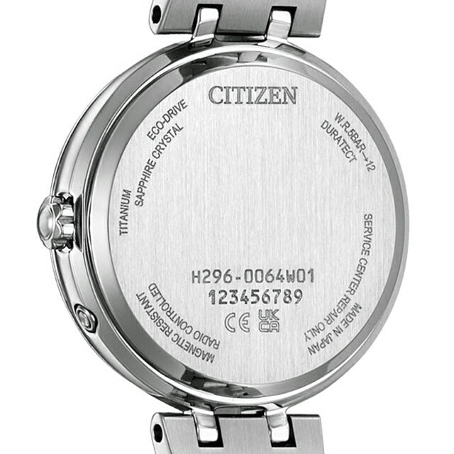 Citizen EXCEED Titania Happy Flight Photogenerated Eco-Drive Radio Watch Brand Women&