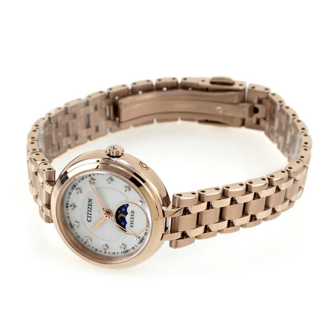 Citizen EXCEED Titania Happy Flight Photogenerated Eco-Drive Radio Watch Brand Women&