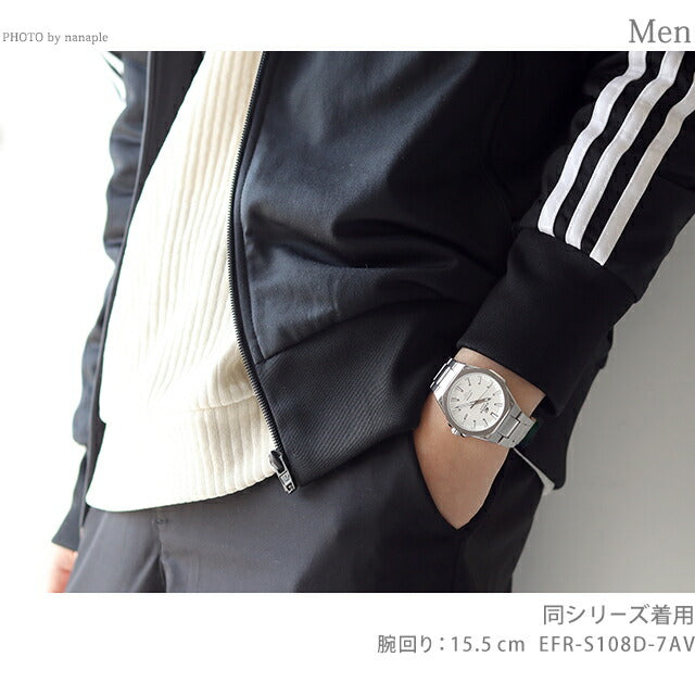 エディフィス EDIFICE R-S108D-2BV 海外モデル メンズ 腕時計 ブランド カシオ casio アナログ ミントブルー EFR-S108D-2BVDF