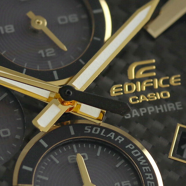 エディフィス EDIFICE ソーラー S-S640ZE-1A カシオウオッチ50周年記念モデル メンズ 腕時計 ブランド カシオ casio アナログ ブラック 黒 EFS-S640ZE-1ADR