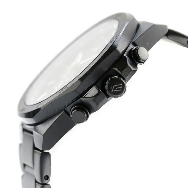 エディフィス EDIFICE クォーツ 電池式 V-640DC-1AV スタンダード クロノグラフ 海外モデル メンズ 腕時計 ブランド カシオ casio アナログ ブラック 黒 EFV-640DC-1AVDF