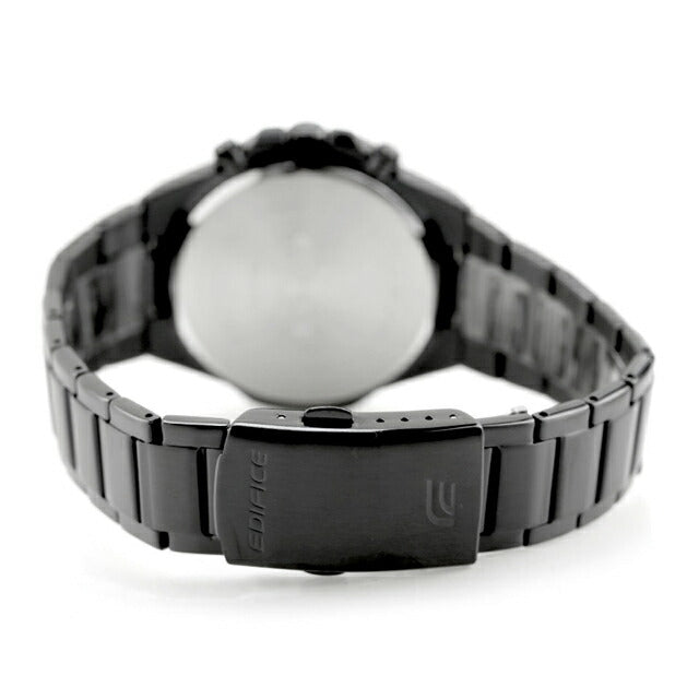 エディフィス EDIFICE クォーツ 電池式 V-640DC-1AV スタンダード クロノグラフ 海外モデル メンズ 腕時計 ブランド カシオ casio アナログ ブラック 黒 EFV-640DC-1AVDF