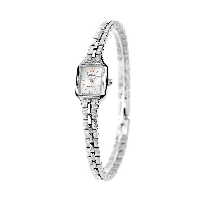 Citizen Key Square Metal Band Eco Drive Solar EG2040-55A观看品牌女性EG2040-55A