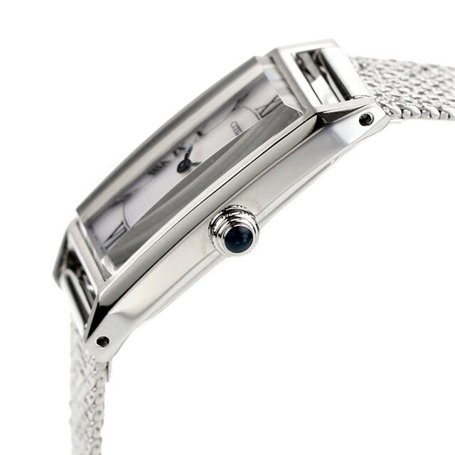Citizen KII 2Way模型光生态驱动器观看品牌妇女有限型型号替换皮带太阳能公民KII EG7040-74A模拟银牌EG7040-74A