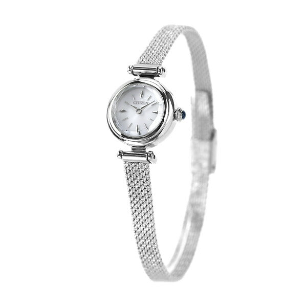 Citizen Key Solar Eco Drive妇女观看品牌EG7080-53A公民银牌EG7080-53A