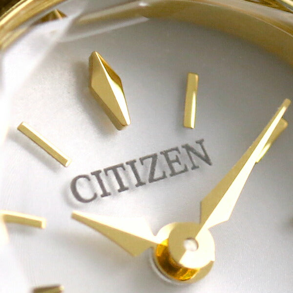 Citizen Key Solar Eco Drive妇女观看品牌EG7083-55A公民银金EG7083-55A