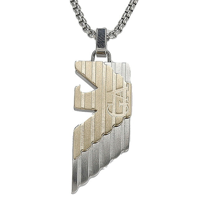 エンポリオ・アルマーニ ネックレス メンズ ブランド EMPORIO ARMANI EGS3073040 シルバー/ゴールド