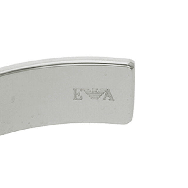 エンポリオ・アルマーニ バングル メンズ ブランド EMPORIO ARMANI ブレスレット EGS3127040 シルバー EGS3127040