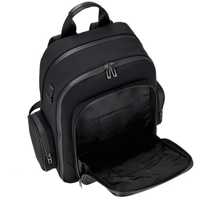 エンポリオ・アルマーニ リュック メンズ ブランド EMPORIO ARMANI EM000087AF10430 UC001 ブラック EM000087AF10430-UC001